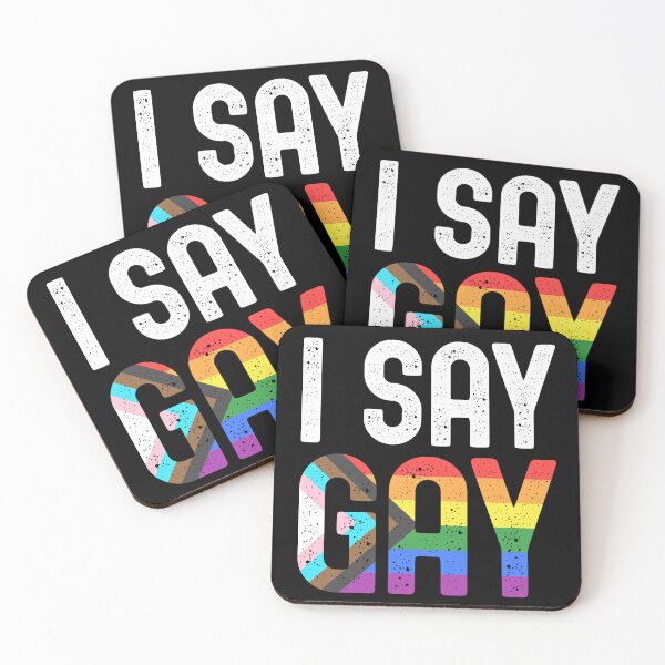 Item preview, I Say Gay - LGBTQIA+ Flag - Trans Rights Movement designed and sold by GodsFlagFandom.