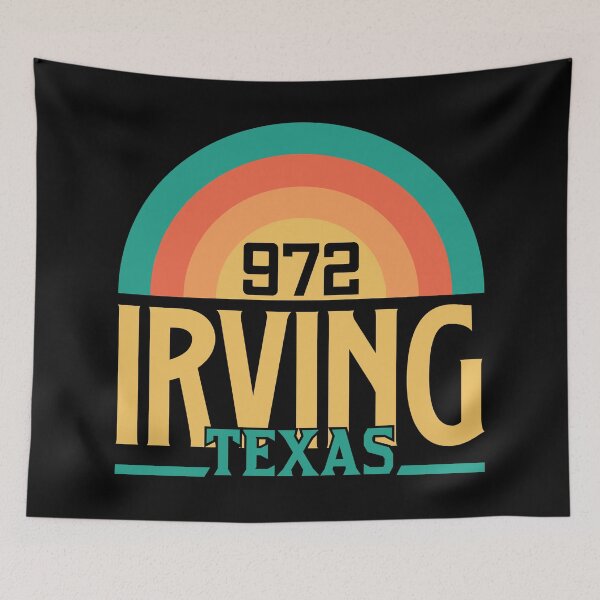 Item preview, Irving Texas Area Code 972 designed and sold by FlatMoon.