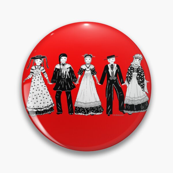 Item preview, Farandole from Franche-Comté, France. designed and sold by Catherine Debusne.
