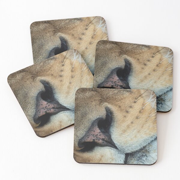 Item preview, A close-up view of the lion's snout.  designed and sold by LubosChlubny.