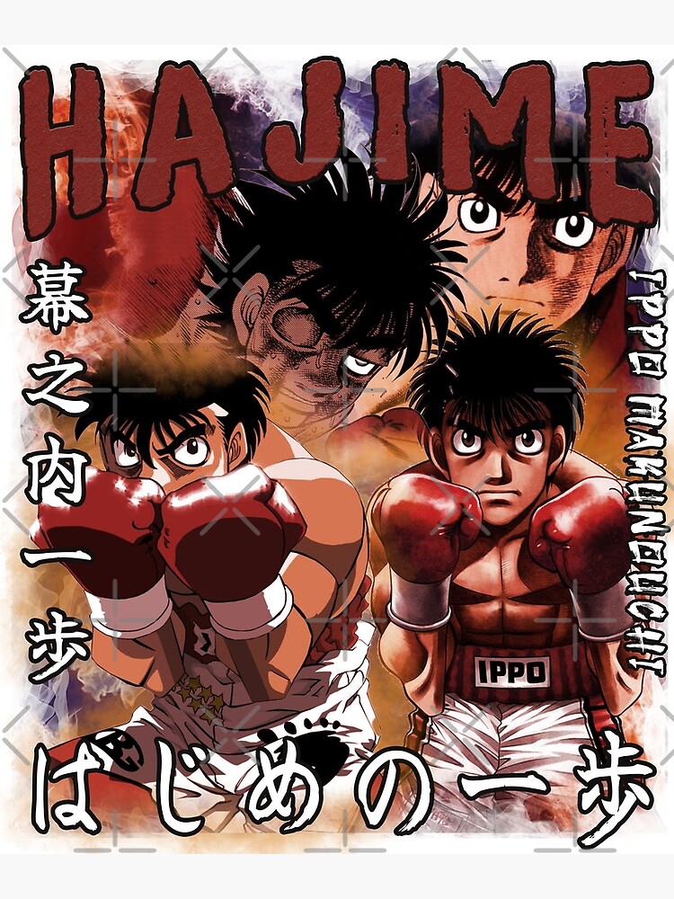 Hajime No Ippo, Ippo Makunouchi, Kbg,Anime Japan Boxing Manga Poster for  Sale by LARSOGAN