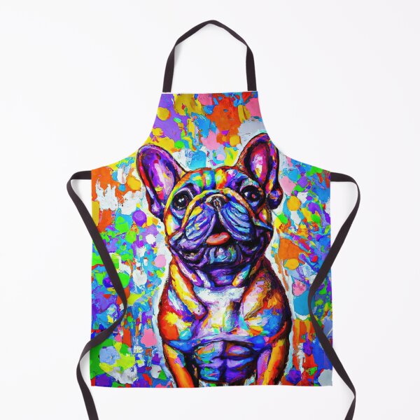 Item preview, French Bulldog vibrant colors designed and sold by AIK9Artwork.