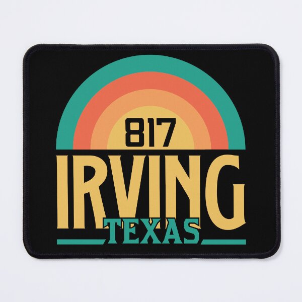 Item preview, Irving Texas Area Code 817 designed and sold by FlatMoon.