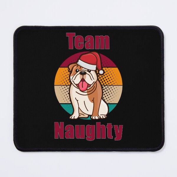 Item preview, Funny Team Naughty Santa Christmas Bulldog designed and sold by Zurickdesigns.