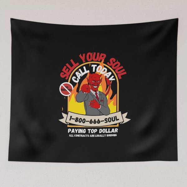 Item preview, Sell Your Soul!  designed and sold by Novelty-Shirts.
