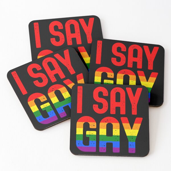 Item preview, I Say Gay - LGBTQ+ Flag - Trans Rights Movement designed and sold by GodsFlagFandom.