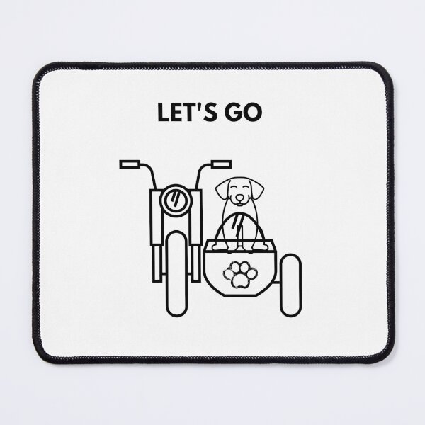Item preview, Sidecar dog let's go design. designed and sold by MayaAndNora.