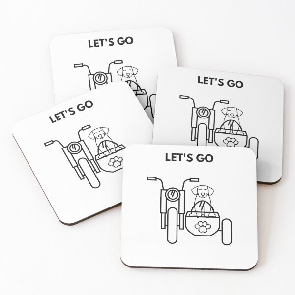 Item preview, Sidecar dog let's go design. designed and sold by MayaAndNora.