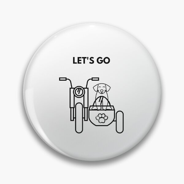 Item preview, Sidecar dog let's go design. designed and sold by MayaAndNora.