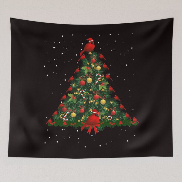 Item preview, cardinal Christmas tree designed and sold by Nusrat002.