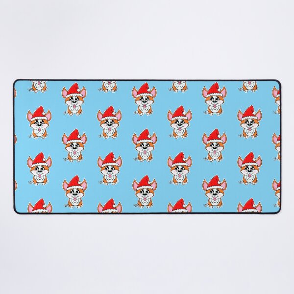 Item preview, Corgi in Santa Hat designed and sold by Imaginessa.
