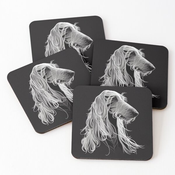 Item preview, Afghan Hounds designed and sold by MimozaStudio.