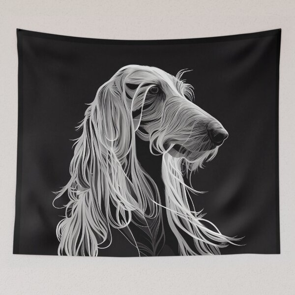 Item preview, Afghan Hounds designed and sold by MimozaStudio.