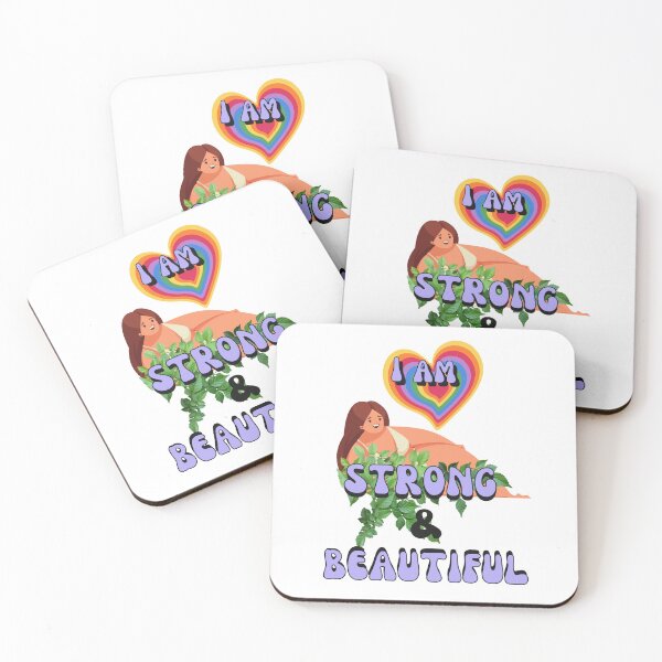 Item preview,  I am Strong & Beautiful Affirmation designed and sold by KrisantoArts.