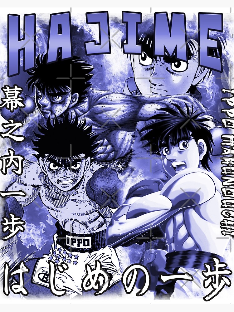 Hajime No Ippo Makunouchi Anime Canvas Manga Print Boxing 