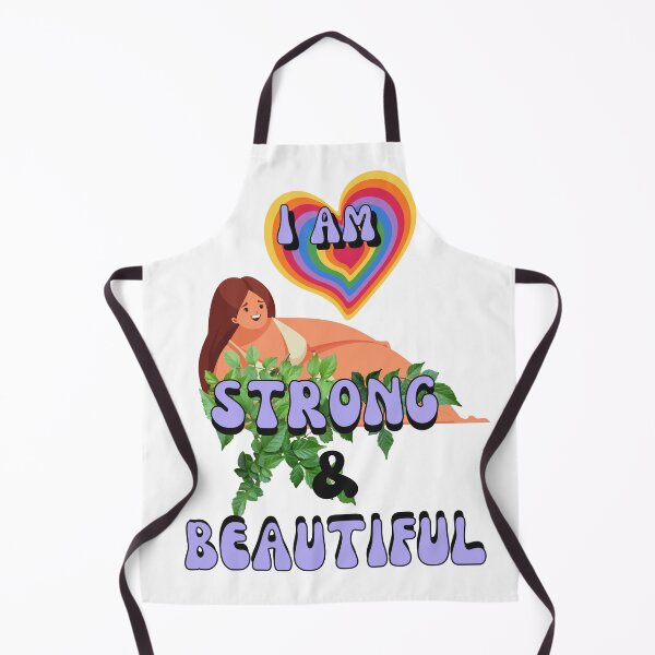 Item preview, I am Strong & Beautiful Affirmation designed and sold by KrisantoArts.