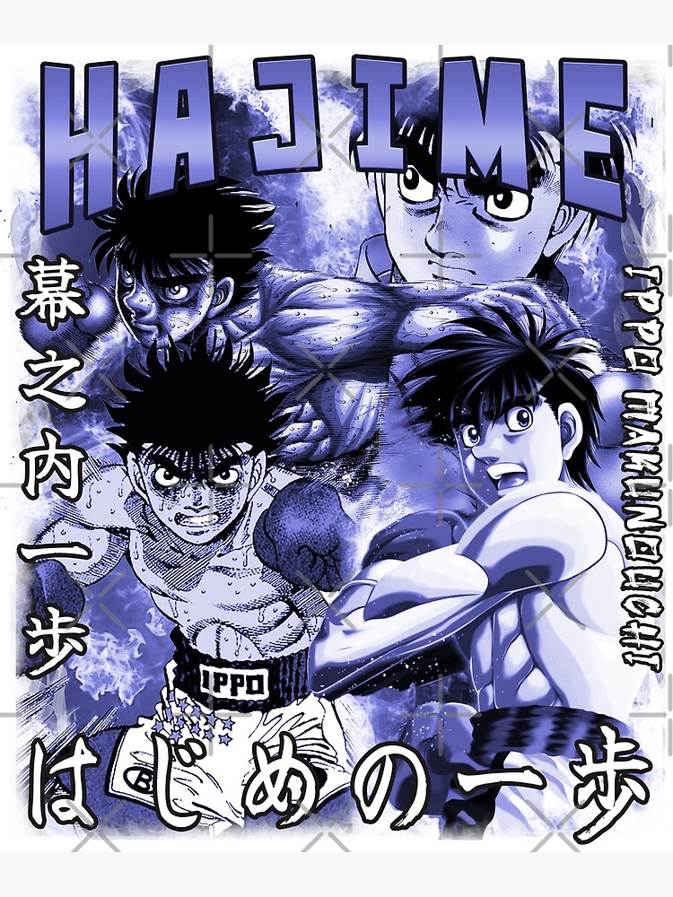 Hajime No Ippo, Ippo Makunouchi, Kbg,Anime Japan Boxing Manga Poster for  Sale by LARSOGAN