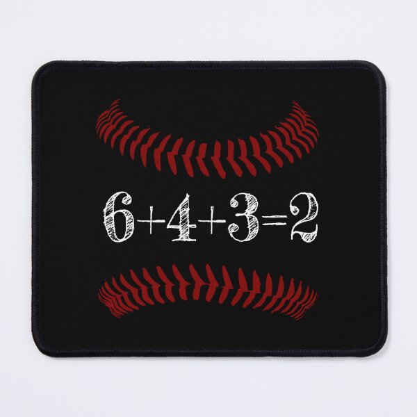 Item preview, Double play 6+4+3=2 Baseball Math Double Play Baseball Player Gift designed and sold by ARTZ84.