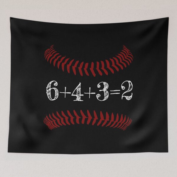 Item preview, Double play 6+4+3=2 Baseball Math Double Play Baseball Player Gift designed and sold by ARTZ84.