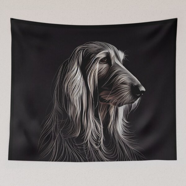 Item preview, Dog Afghan Hounds designed and sold by MimozaStudio.