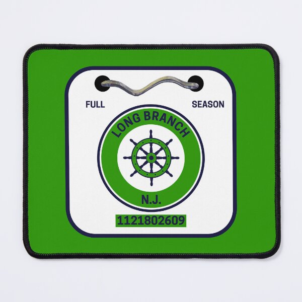 Item preview, Long Branch New Jersey Beach Badge designed and sold by fearcity.