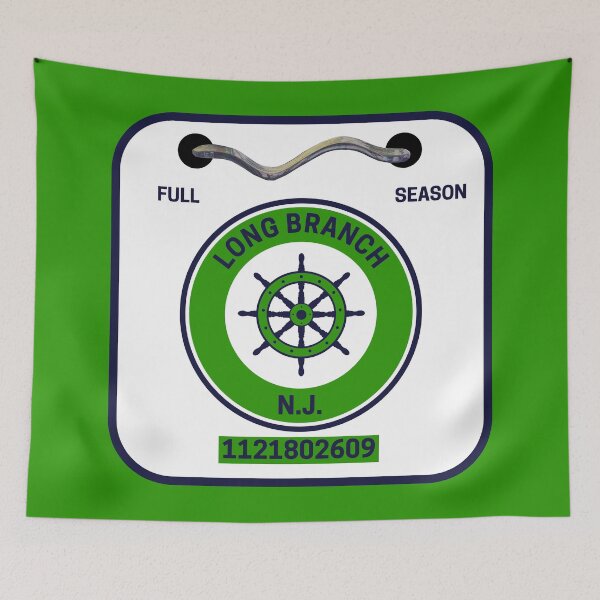Item preview, Long Branch New Jersey Beach Badge designed and sold by fearcity.