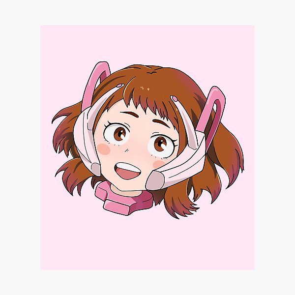 Kawaii Ochako Uraraka, Boku no Hero, Uravity Photographic Print