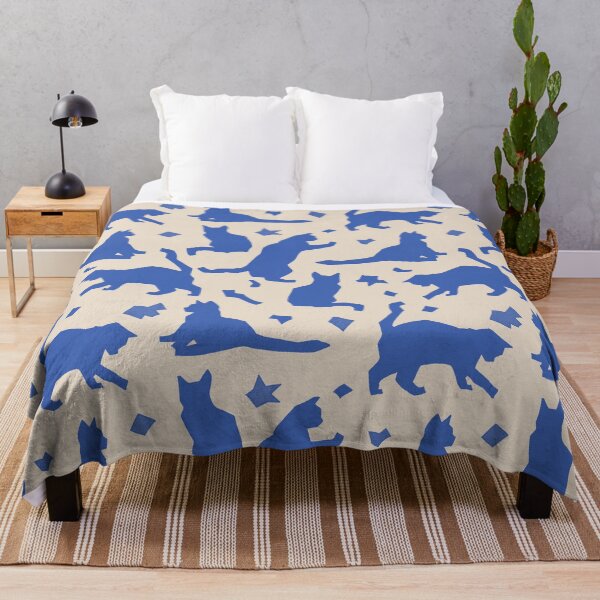 Item preview, Blue Matisse Cats designed and sold by Carolina Diaz.