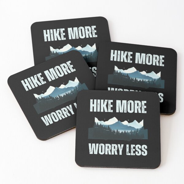 Item preview, Hike More Worry Less | Vintage Hiking designed and sold by AmberSiraj.