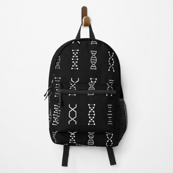 Item preview, DNA genetics stem biology pattern set black and white designed and sold by indiVisibl.
