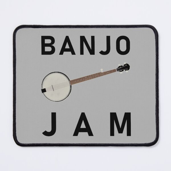 Item preview, Banjo Jam - Black Letters designed and sold by Grepthor.