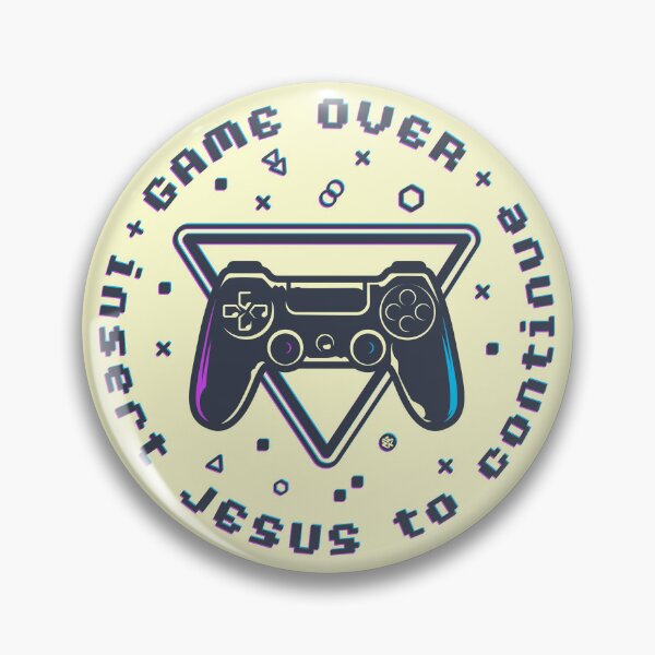Item preview, Game Over / Insert Jesus to Continue designed and sold by Yuzik.