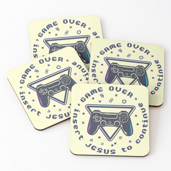 Item preview, Game Over / Insert Jesus to Continue designed and sold by Yuzik.