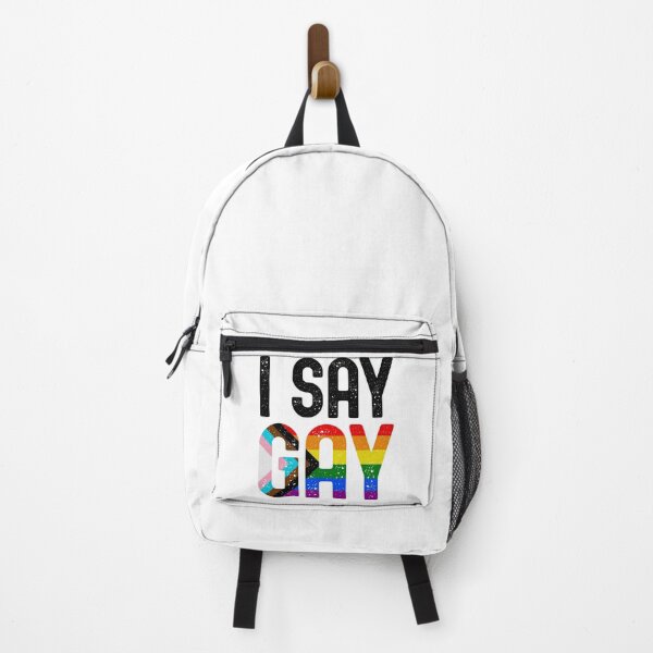 Item preview, I Say Gay - LGBTQIA+ Flag - Trans Rights Movement designed and sold by GodsFlagFandom.