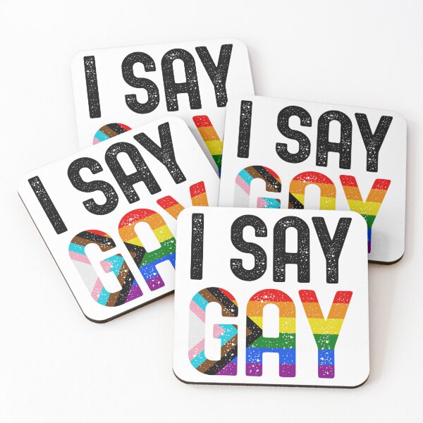 Item preview, I Say Gay - LGBTQIA+ Flag - Trans Rights Movement designed and sold by GodsFlagFandom.