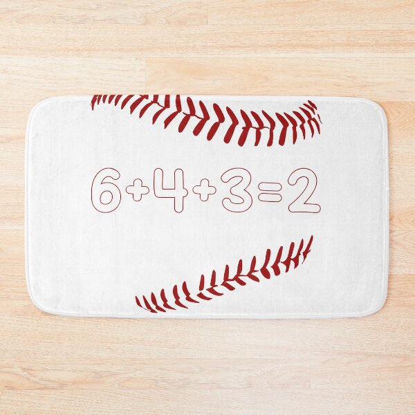 Item preview, Double play 6+4+3=2 Baseball Math Double Play Funny Baseball Player Gift designed and sold by ARTZ84.