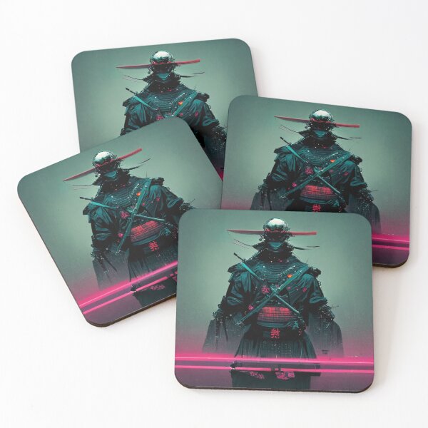 Item preview, Cyberpunk Samurai Alpha designed and sold by pretonopreto.