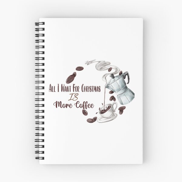 Item preview, all i want for christmas is more coffee designed and sold by Hatlof.