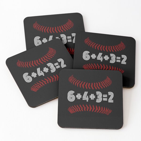 Item preview, Double play 6+4+3=2 Baseball Math Double Play Funny Baseball Player Gift designed and sold by ARTZ84.