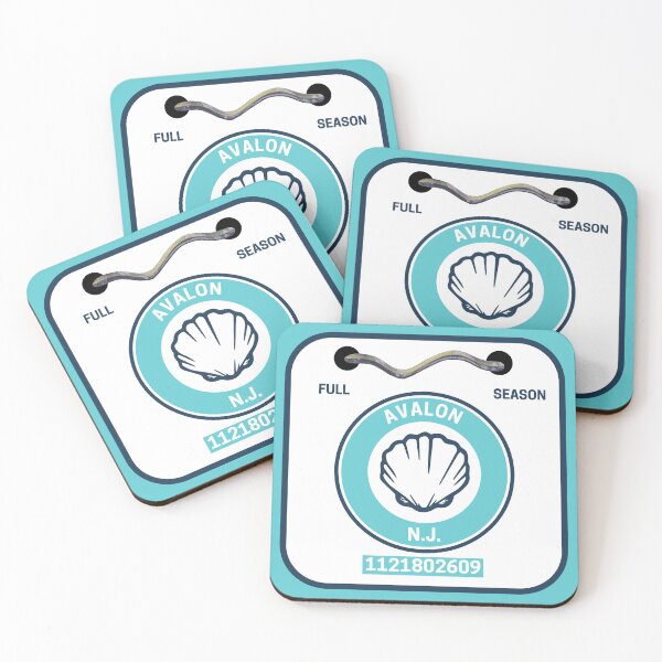 Item preview, Avalon New Jersey Beach Badge designed and sold by fearcity.