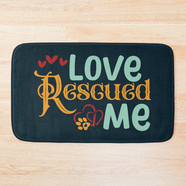 Item preview, Shelter Pet Dog Cat - Love Rescued Me designed and sold by DebbisPalette.