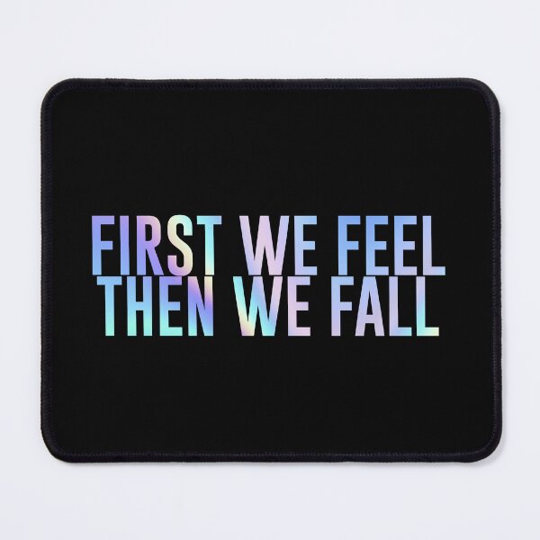Item preview, First we feel then we fall (rainbow) designed and sold by didijuca.
