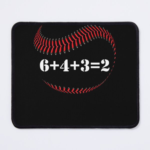 Item preview, Double play 6+4+3=2 Baseball Math Double Play Funny Baseball Mom and Dad 6+4+3=2 math Gift designed and sold by ARTZ84.