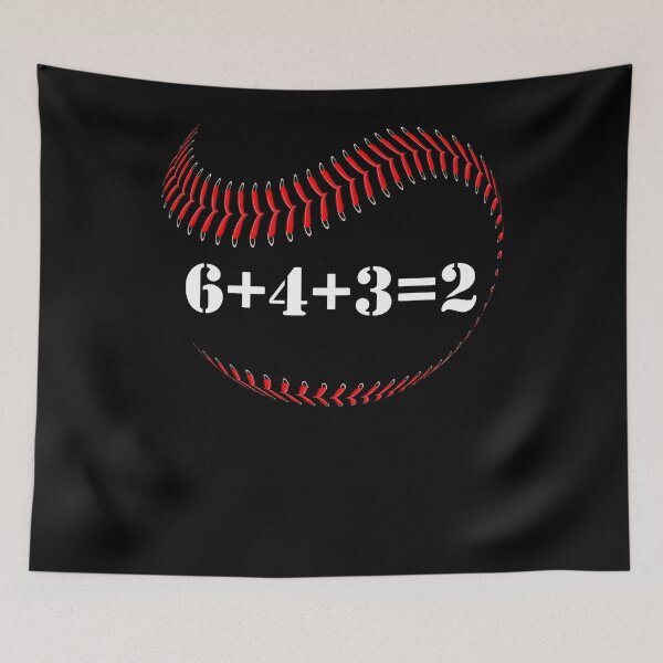 Item preview, Double play 6+4+3=2 Baseball Math Double Play Funny Baseball Mom and Dad 6+4+3=2 math Gift designed and sold by ARTZ84.