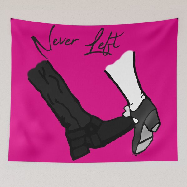 Item preview, OFMD Foot Touch Never Left black and white designed and sold by ELDigitals.
