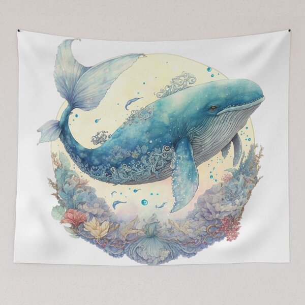 Item preview, Blue whale designed and sold by MckennaiiShop.