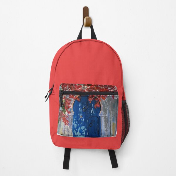Item preview, Blue Door and Bougainvillea Flowers designed and sold by Arteaventura.