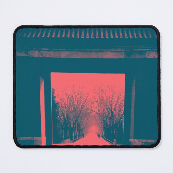 Item preview, Peach and Blue Beijing Gate Photography - Art designed and sold by jolabrese.