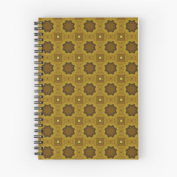 Item preview, Striking Brown and Yellow Octagon Seamless Pattern Print designed and sold by protegra.
