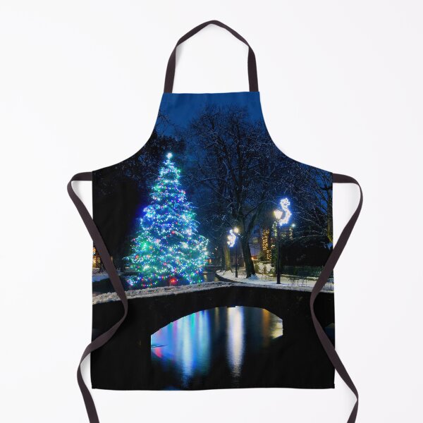 Item preview, Bourton on the Water Christmas Tree Cotswolds designed and sold by AndyEvansPhotos.